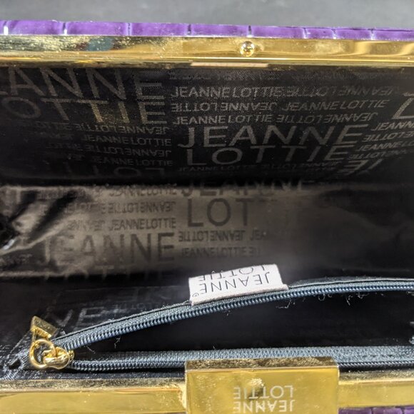 Vintage Jeannie Lottie Purple Clutch - Picture 4 of 5